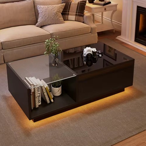 Led couchtisch lift - led,