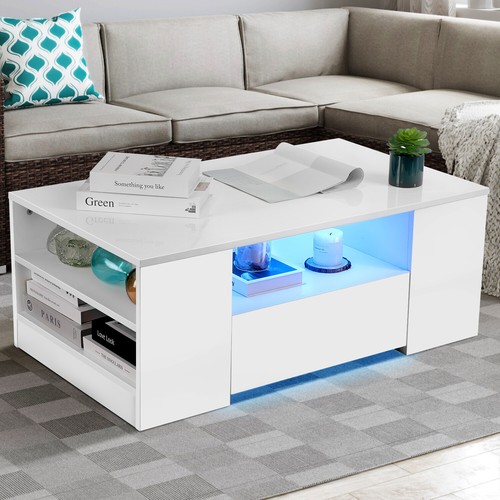 Couchtisch mit schubladen rgb - couchtisch,
