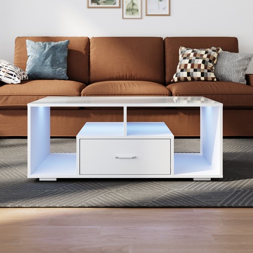 Couchtisch beistelltisch led - couchtisch,