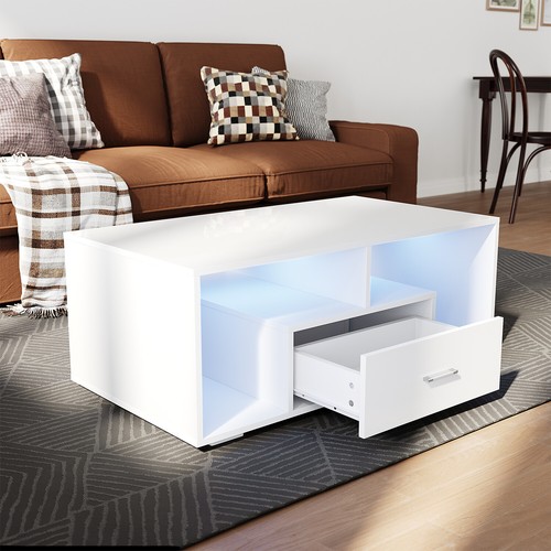 Led wohnzimmertisch couchtisch - wohnzimmertisch,