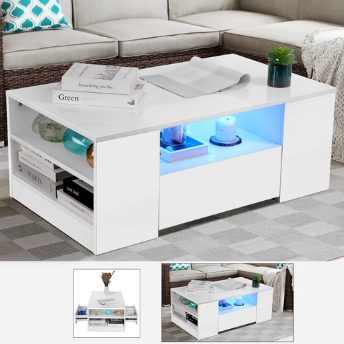 Couchtisch mit schubladen - couchtisch,