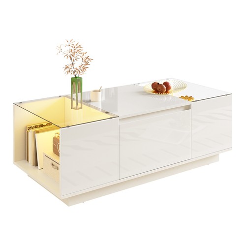 Couchtisch mit led beleuchtung - mit, led-beleuchtung
