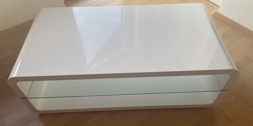 Couchtisch rechteckig weiß