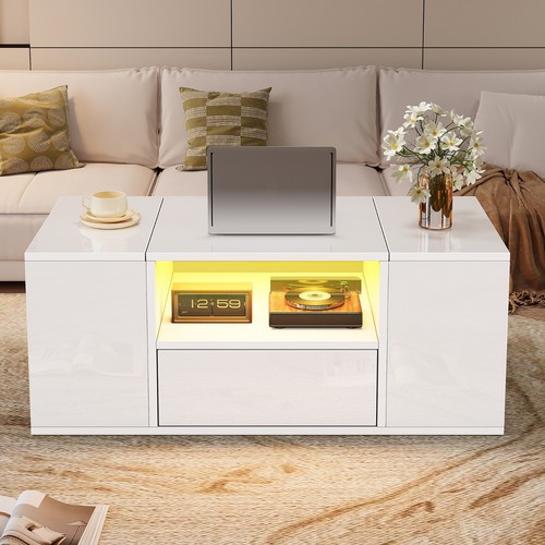 Couchtisch sofatisch mit - couchtisch, led